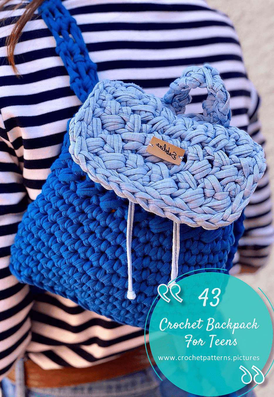 43 crochet backpack for teens (11) Crochet Pattern ideas