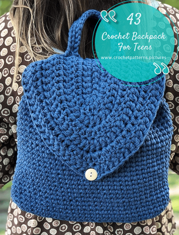 43 Crochet Backpack Pattern For Girls | Free Crochet Patterns