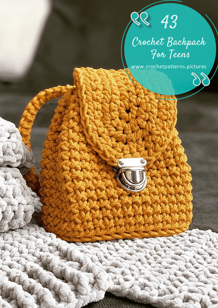 43 Crochet Backpacks for Young Girls | Free Crochet Patterns