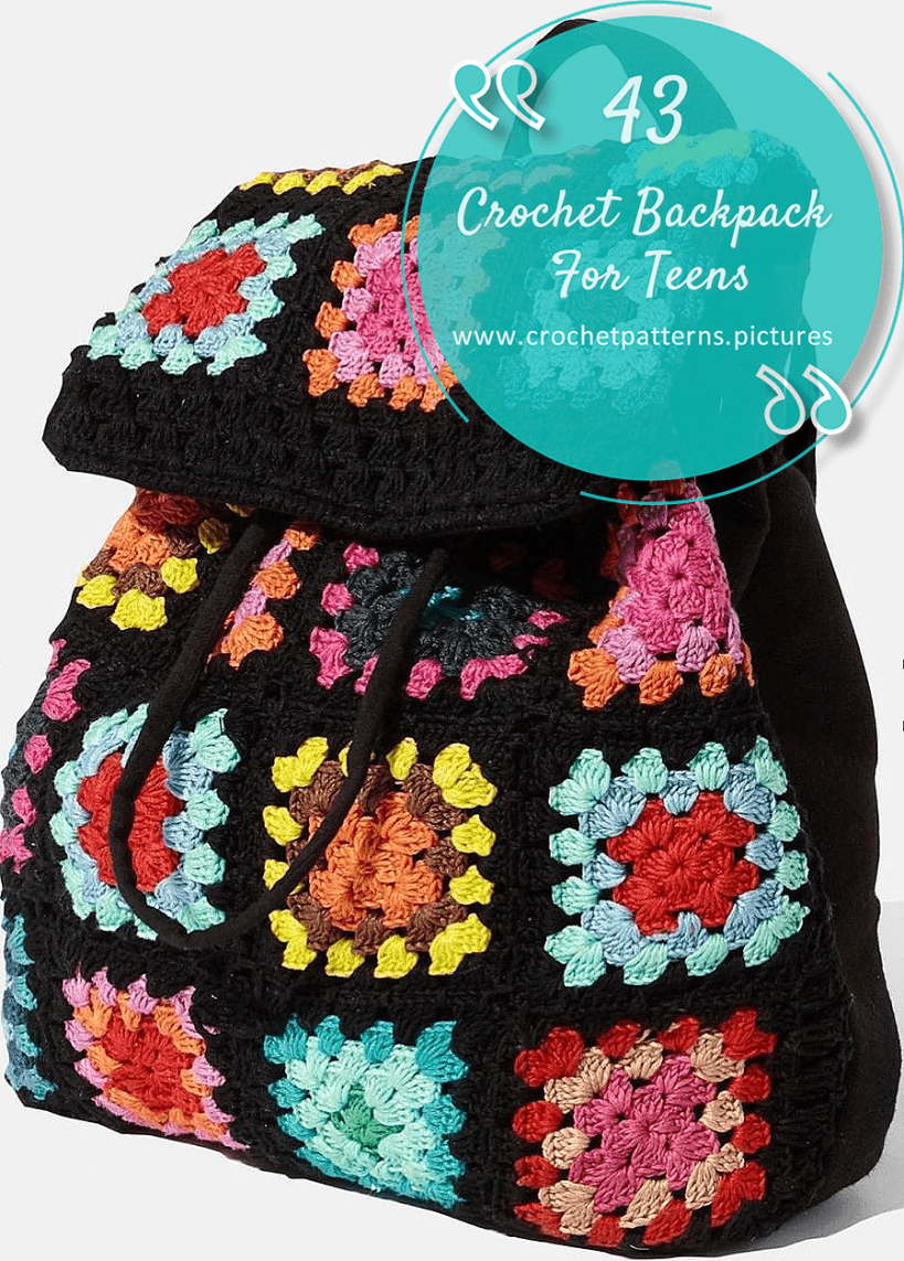 43 Crochet Backpacks for Young Girls Free Crochet Patterns