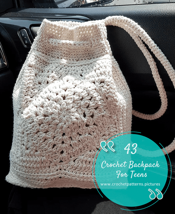 43 Crochet Backpack Pattern For Girls | Free Crochet Patterns