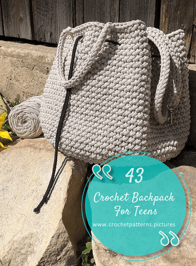 43 Crochet Backpacks for Young Girls | Free Crochet Patterns