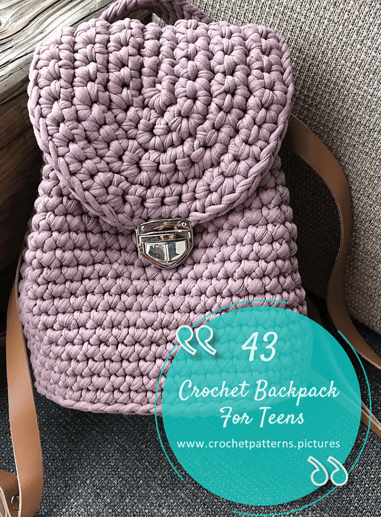 43 Crochet Backpack Pattern For Girls | Free Crochet Patterns