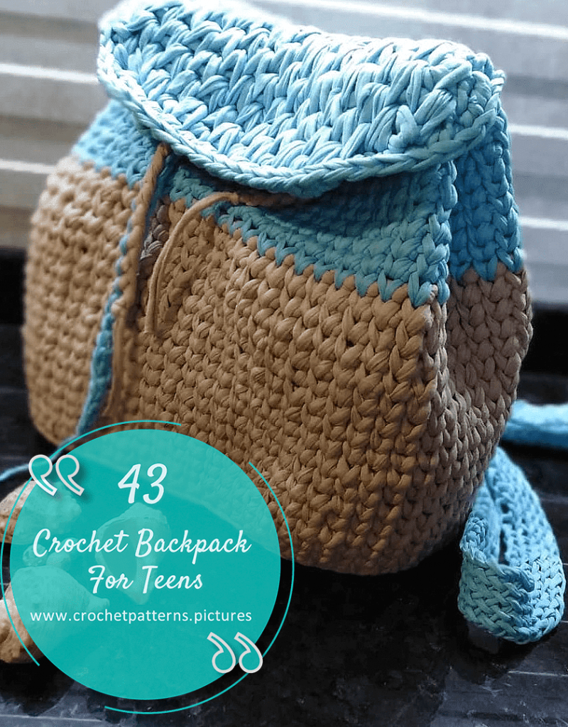 43 Crochet Backpack Pattern For Girls | Free Crochet Patterns