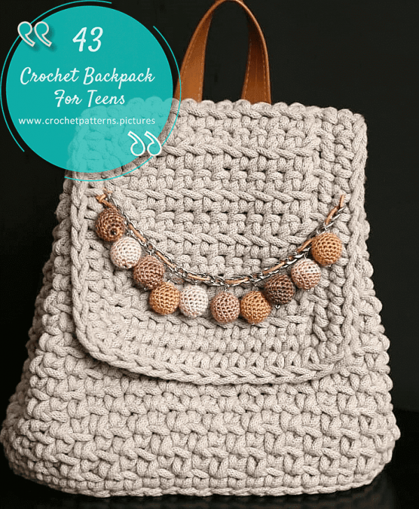 43 Crochet Backpack Pattern For Girls | Free Crochet Patterns