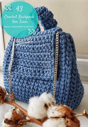 43 Crochet Backpack Pattern For Girls | Free Crochet Patterns