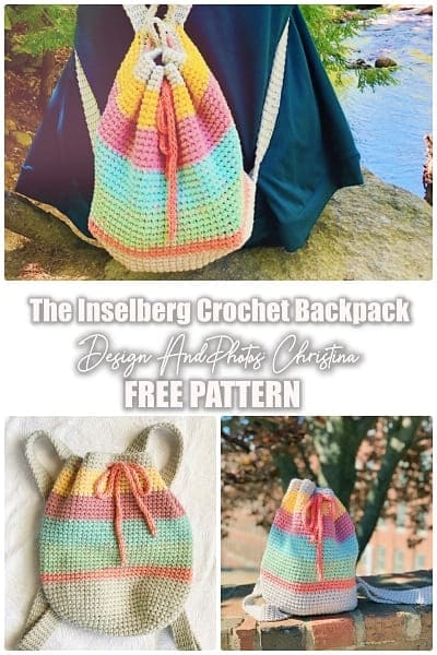 The Inselberg Crochet Backpack pattern free