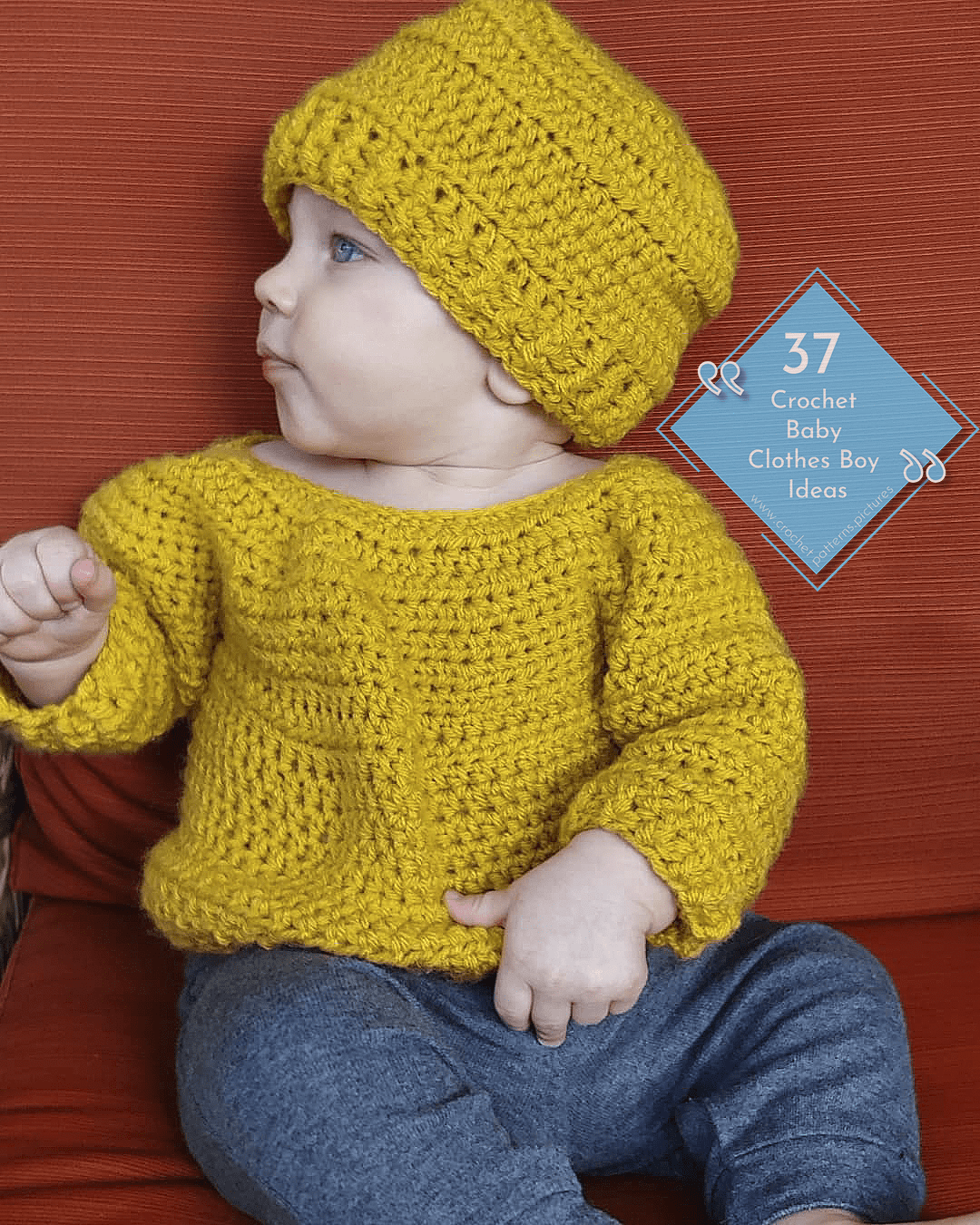 37 Cute Crochet Clothes for Baby Boys