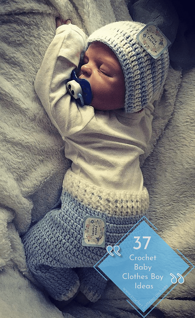 crochet baby boy clothes