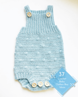 37 Cute Crochet Clothes for Baby Boys