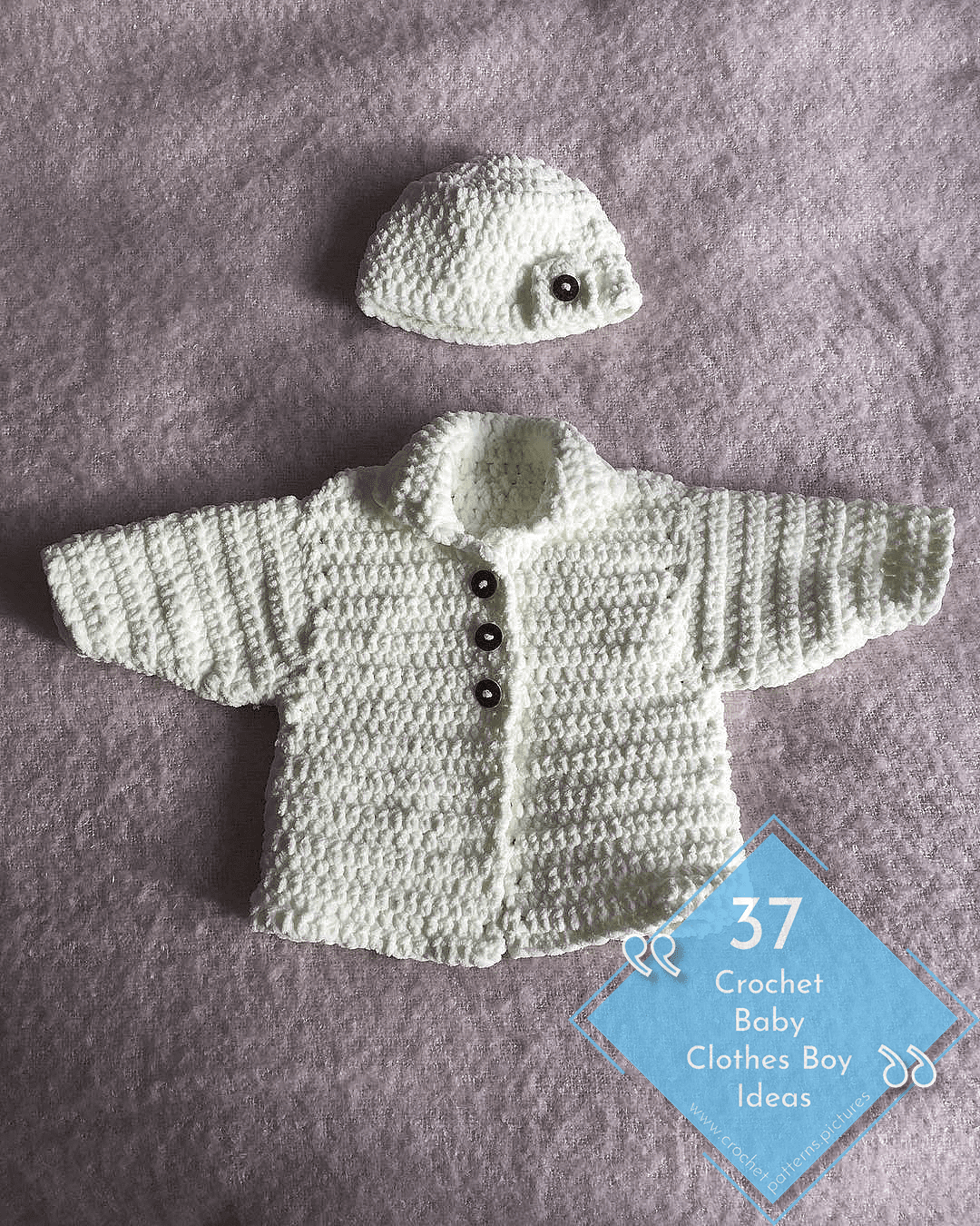 37 Cute Crochet Clothes for Baby Boys