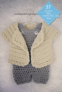 37 Cute Crochet Clothes for Baby Boys