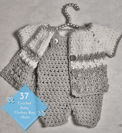 37 Cute Crochet Clothes for Baby Boys