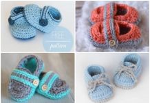 crochet baby boy shoes free pattern