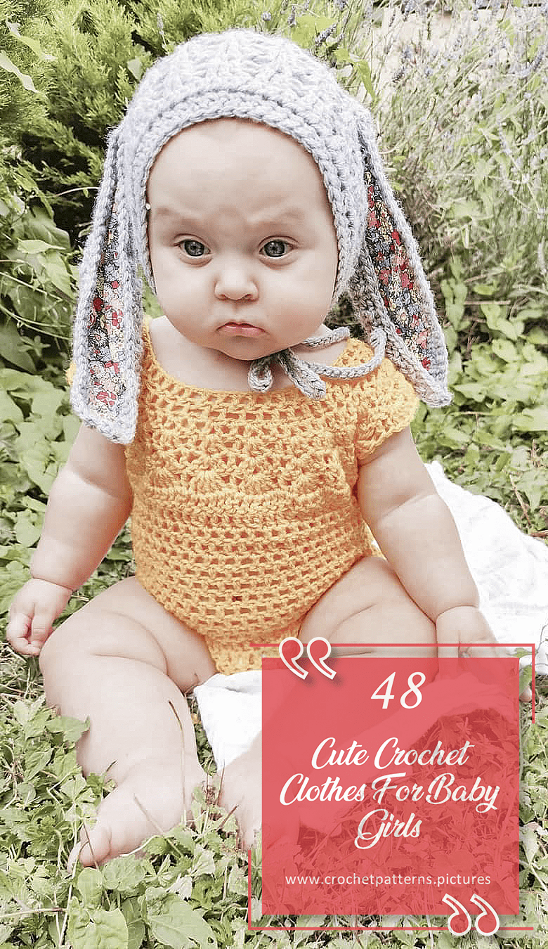 Baby crochet cheap clothes