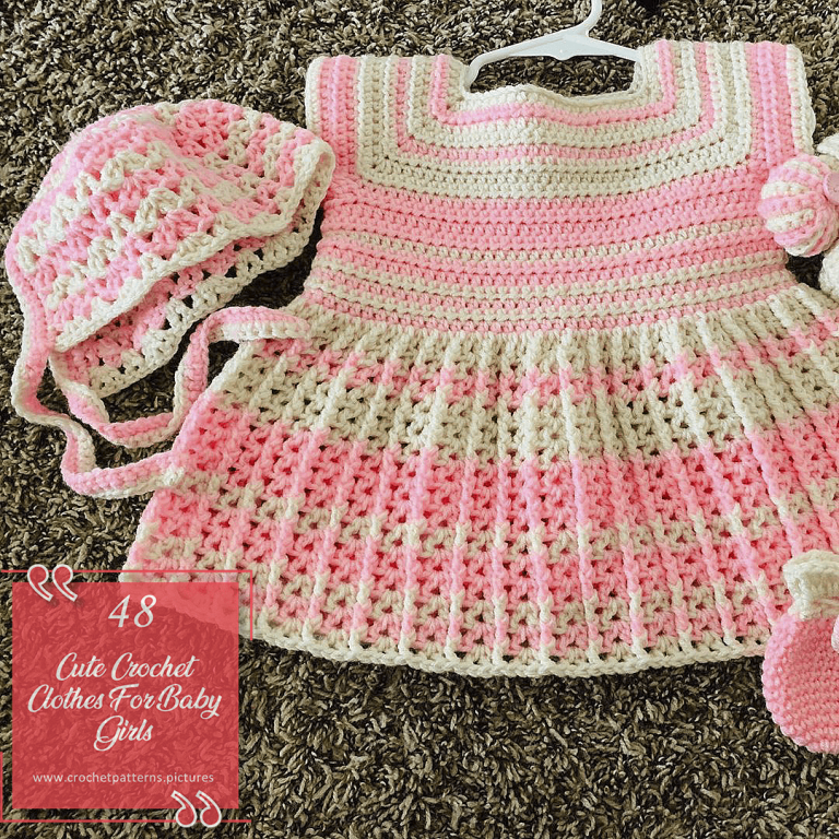 48 Cute Crochet Clothes for Baby Girls | Free Crochet Patterns