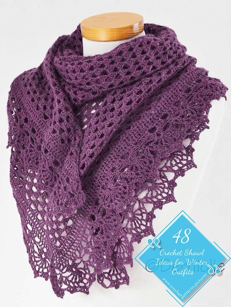 48 Crochet Shawl Patterns | Free Crochet Patterns
