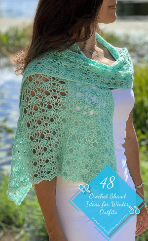48 Crochet Shawl Patterns | Free Crochet Patterns