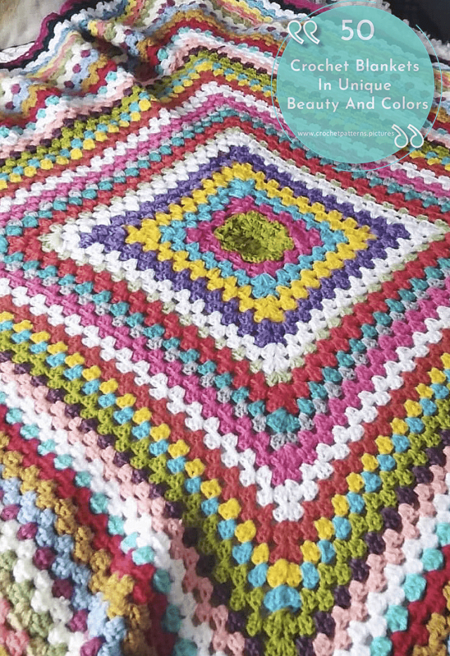 50 Crochet Blanket Designs With Different And Unique Patterns | Page 32 ...
