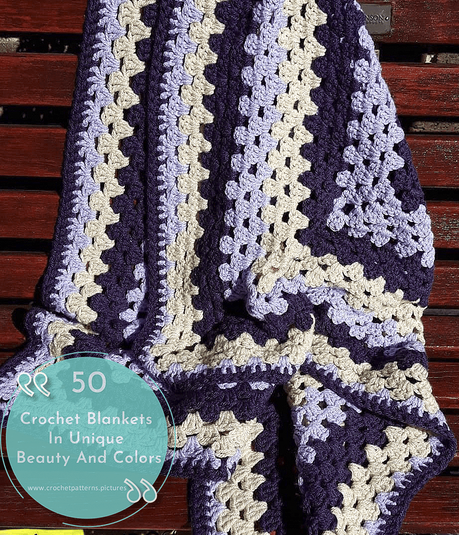 50 Crochet Blanket Designs With Different And Unique Patterns Page 34