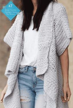 47 Crochet Cardigan Patterns For Women