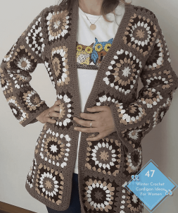 47 Crochet Cardigan Patterns For Women