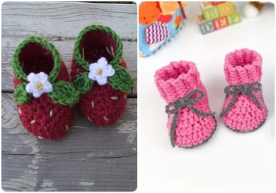 free crochet baby boot patterns