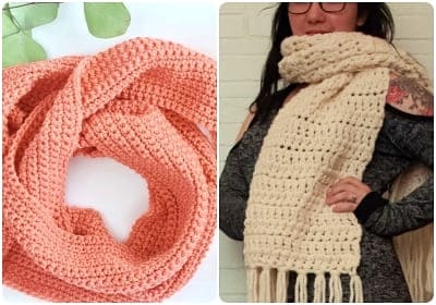 crochet scarf free patterns 2021