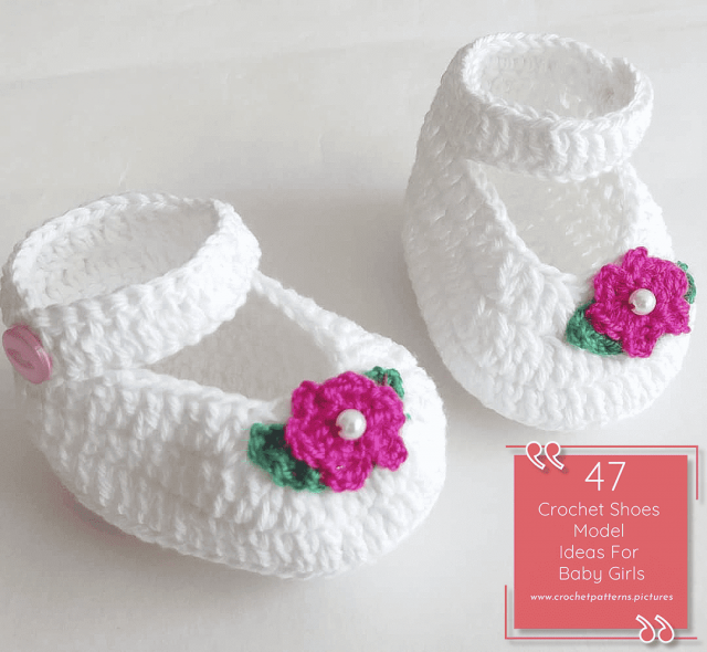 47 Crochet Shoes For Baby Girls | Free Patterns