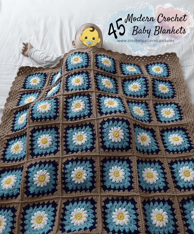 45 Cute Crochet Blanket Patterns for Babies