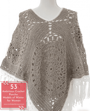 53 Crochet Poncho Designs | Free Patterns And Project Ideas