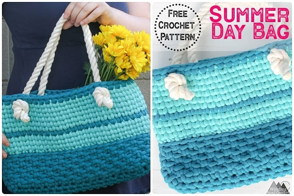 summer day crochet handbag pattern