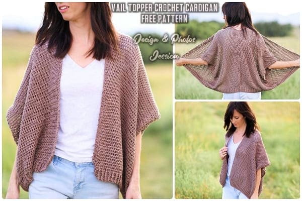 easy crochet cardigan free pattern