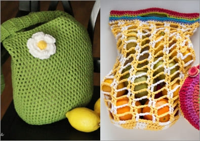 2 crochet market bag easy free patterns