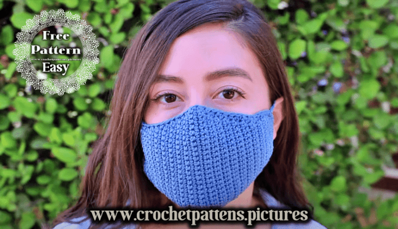 3 Learn How To Make Crochet Face Mask With Tutorial Video | Free ...