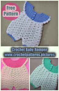 Crochet Romper For Baby 