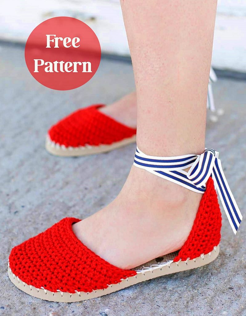 How to Make Flip Flop Sole Crochet Shoes? Free Patterns Free