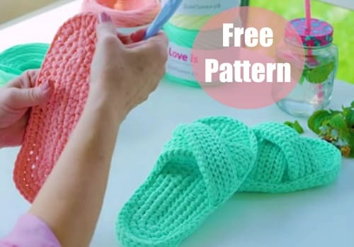 crochet slippers for women video tutorial for beginners