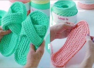 easy crochet slippers free pattern for 2021
