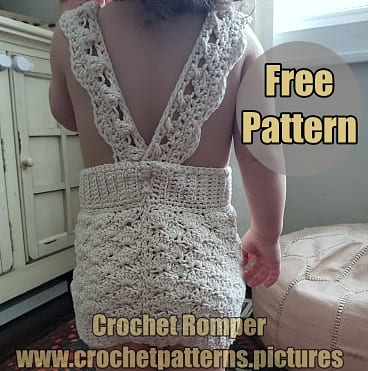 summer crochet romper free pattern