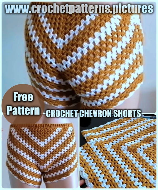 crochet shorts free pattern, crochet summer free patterns, crochet for beginners