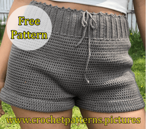 High-Waisted Crochet Shorts | Free Pattern Videos | 2 Different Styles ...