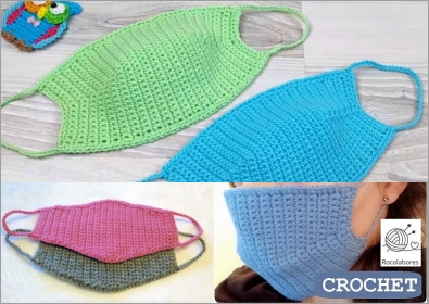 crochet face mask free patterns in 2021